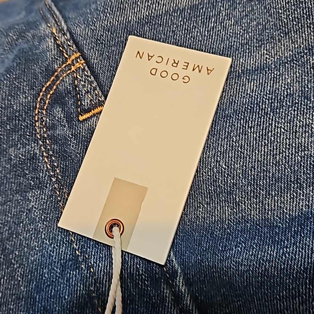 NWT Good American High-Rise Skinnyish Fit High-Rise Jeans - Picture 12 of 13